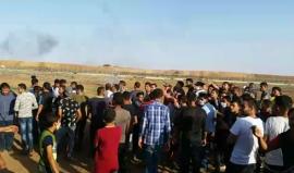 الان بجانب السلك الزائل شرق جباليا 

بث أنس جمال الشريف.