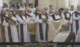 توثيف للحظة الانقجار في كنيسة مارجرجس في طنطا والتي اسفرت عن مقتل 25 شخصا وغصابة نحو 80 آخرين .