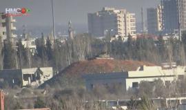 قوات النظام السوري تواصل قصفها العنيف على حي الوعر المحاصر في حمص