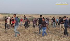 #فيديو| مشاهد مميزة من جمعة الوفاء للشهداء والجرحى من مخيم العودة شرق خانيونس.