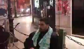 #مباشر .. لليوم التاسع عشر على التوالي والاسرى المحررون المقطوعة رواتبهم ينامون بالعراء في رام الله دونما مجيب