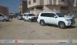 #شاهد تزامن زيارة الوفود الدولية مع زيارة حكومة التوافق.
تقرير: خالد أبو الروس