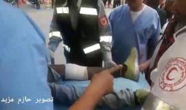 #فيديو تواصل نقل الاصابات جراء اعتداء الاحتلال على مسيرة العودة شرق البريج