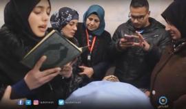 #شاهد ..  وصول جثامين 5 شهداء كانت محتجزة لدى سلطات الاحتلال منذ أشهر إلى المستشفى الاهلي في الخليل وهم : مصطفى برادعية من مخيم العروب شمال المدينة، وامير ومهند الرجبي من مدينة الخليل، وعيسى طرايرة من قرية بني نعيم شرق المدينة، وخالد خليل من بلدة بيت أمر 