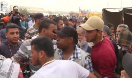 #شاهد

استقبال القيادي في حركة الجهاد الإسلامي "نافذ عزام" في خيمة العودة شرق المحافظة الوسطى في #جمعة_عمال_فلسطين_الصامدين

#إعلام_الوسطى
#أنا_راجع