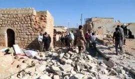 مجزرة جديدة في بلدة تقاد بريف حلب الغربي .. وقصف عنيف ومستمر على أحياء حلب وأريافها ..

(بهاء الحلبي)