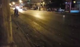 إصابة شاب برصاص الاحتلال خلال مواجهات اندلعت فجر اليوم في نابلس عقب اقتحام المدينة