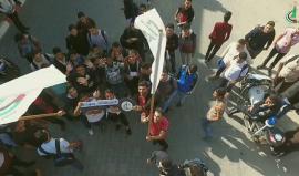 ماراثون رياضي تحت عنوان "على خطى الجعبري" نظمه مجلس طلبة الكلية الجامعية بغزة 
#استقلالنا_بعودتنا