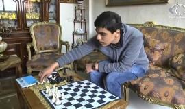 محمد علام أصغر لاعب شطرنج في فلسطين