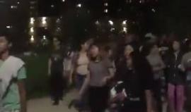 مشاهد جديدة من مظاهرات خرجت ضد فوز #ترامب وسط هتافات #NotMyPresident