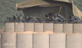 #شاهد تصوير جنود الاحتلال للمتظاهرين قرب السياج الفاصل شرق غزة . 
تصوير شادي سلفيتي