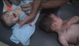 ننصح عدم مشاهدة الأطفال .. 
#شاهد .. شهداء وجرحى في قصف للطائرات الروسية على مدينة تلبيسة شمال مدينة حمص السورية .