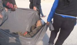 #شاهد| رجل مسن ضحية القصف على حي باب النيرب في #حلب