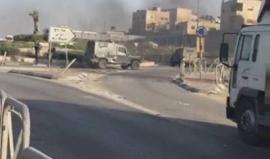 #شاهد .. مواجهات في بلدة الرام شمال القدس المحتلة عقب استشهاد مصباح أبو صبيح منفذ عملية إطلاق النار. 

#مصباح_القدس