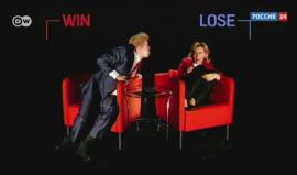 هكذا أعلنت قناة روسية عن فوز دونالد ترامب بالرئاسة الأمريكية!