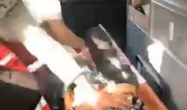 #صورة إصابتان شرق البريج إحداها لطفل " 11 عاما" برصاصة متفجرة في القدم أدت الى بترها خلال فعاليات مسيرة العودة شرق البريج على حدود وسط القطاع