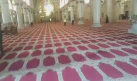 #شاهد | رفع آذان الظهر للمرة الأولى في المسجد الأقصى قبل قليل، بعد أن فتحته سلطات الاحتلال للمصلين اثر إغلاق استمر منذ صباح يوم الجمعة الماضي.