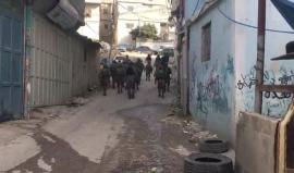 #شاهد لحظة اقتحام قوات الاحتلال مخيم العروب شمال الخليل