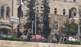 #مباشر | الأجواء الان في منطقة باب العامود بالقدس المحتلة