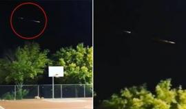 مشاهدة نيازك في سماء ولاية لاس فيغاس الأمريكية