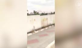 #فيديو لحظة استهداف طائرات الاحتلال لموقع الروضة التابع للمقاومة في حي الزيتون بغزة بثلاث صواريخ