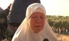 كلمات من ألم .. 

#شاهد ماذا قالت جدة الشهيد سبأ أبو عبيد سكان سلفيت الذي ارتقى برصاص الاحتلال أمس 
 
تصوير: محمد شتية