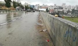 #مباشر من المواجهات في منطقة جسر حلحول شمال الخليل
تصوير عامر أبو عرفة