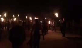 وحدة الإرباك الليلي تشعل الأضواء على الحدود الشرقية للبريج وسط قطاع غزة