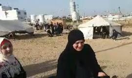 #مباشرمن داخل مخيم العودة شرق مدينة غزة مع استمرار #جمعة_الكوشوك ضمن فعاليات #مسيرة_العودة_الكبرى