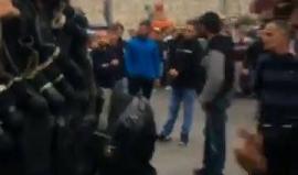 #شاهد استنفار لقوات الاحتلال على شارع صلاح الدين بالقدس المحتلة عقب الاعتداء على طفل واعتقاله