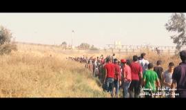 #شاهد 
فاصل مميز من أرض خيمة العودة شرق الوسطى للحشود المشاركة في #جمعة #ثوارللقدسوالأقصى