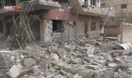 دمار جراء القصف المتواصل على حي الوعر المحاصر في مدينة حمص
الناشط محمد السباعي