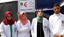 #مباشر التجهيزات الطبية استعدادا لجمعة حرق العلم على الحدود الشرقية لمدينة خانيونس 
#مسيرة_العودة_الكبرى