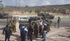 فيديو من مكان استشهاد فتاة فلسطينية برصاص الاحتلال على حاجز زعترة جنوب نابلس قبل قليل