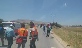 #عاجل | إصابة 4 شبان برصاص الاحتلال المغلف بالمطاط وأضرار في سيارة إسعاف في المواجهات المندلعة حاليا على مدخل بيت فوريك شرق نابلس