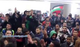 مهرجان حاشد عقب إفراج قوات الاحتلال عن الأسير ياسر محمد عيسى عبيدي من قرية زبوبا غرب جنينتصوير مصعب زيود