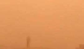 #فيديو موجة غبار تضرب محافظة القريات في السعودية