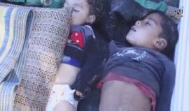 مجزرة كيماوي جديدة. .عشرات الشهداء بقصف بالغازات السامة على ريف حماة