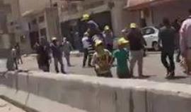 #شاهد| قوات الاحتلال تطلق النار والغاز باتجاه الشبان بمحيط حاجز قلنديا شمال القدس المحتلة