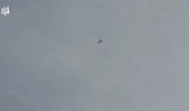 مشاهد للغارات الجوية على مخيم خان الشيح للاجئين الفلسطينيين في #سوريا 
(مركز خان الشيح الإعلامي)