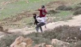 فيديو للمواجهات التي اندلعت مع الاحتلال في قرية مادما في نابلس
