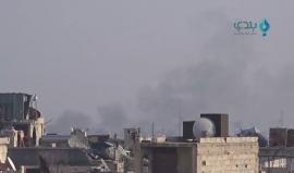 الطيران الحربي يقصف بلدات الغوطة الشرقية بعدة غارات في ريف دمشق