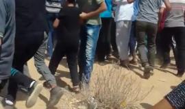 #مؤثر فرحة الطفل الفلسطيني مصطفى الرنتيسي عند اسقاط طائرة للاحتلال شرق غزة