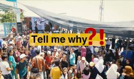 #شاهد: الهيئة العليا لمسيرات العودة وكسر الحصار تنظم فعالية #أنقذوا_غزة للأطفال بمعبر بيت حانون شمال غزة للمطالبة برفع الحصار
#tellmewhy