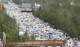 #مباشر حجاج بيت الله الحرام يؤدون الركن الأعظم فى الحج بعد صعودهم على صعيد عرفات