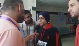 #شاهد | الشاب بسام صابر العطار ( 20 عاما) مريض السرطان الذي استشهد قبل قليل في غزة وهو يناشد عباس السماح له بالتحويل الطبي للعلاج ، بعدما أوقفت التحويلات بقرار من السلطة برام الله والاحتلال الصهيوني .