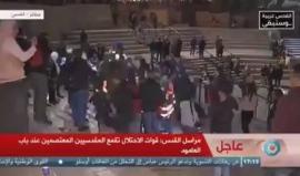 #فيديو اصابة الصحفية "دانا أبوشمسية" جراء اعتداء الاحتلال على الصحفيين عند باب العامود في القدس المحتلة