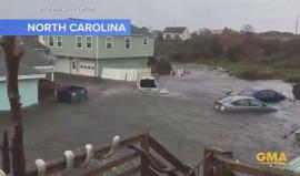 #شاهد لقطـات من طائرة بدون طيار لما خلفه إعصار "ماثيو" بـأمريكا