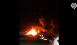 #شاهد هلع بين المصطافين اثر قصف الاحتلال قبل قليل في محيط منطقة "السودانية" شمال غرب مدينة غزة . 
تصوير سامح الحلبي