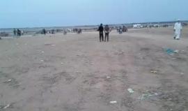 #مباشر إطلاق كميات هائلة من قنابل الغاز المسيل للدموع على المشاركين في فعاليات مسيرة العودة الكبرى  على الحدود الشرقية لمدينة خانيونس